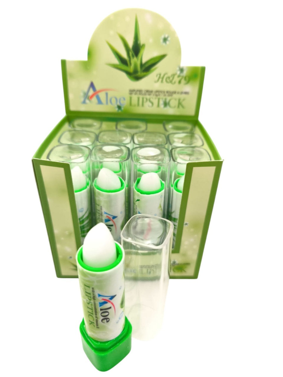 Ruj Hidratant cu Aloe Vera , Culoare Magica Ingrijire Intensa, 12buc set