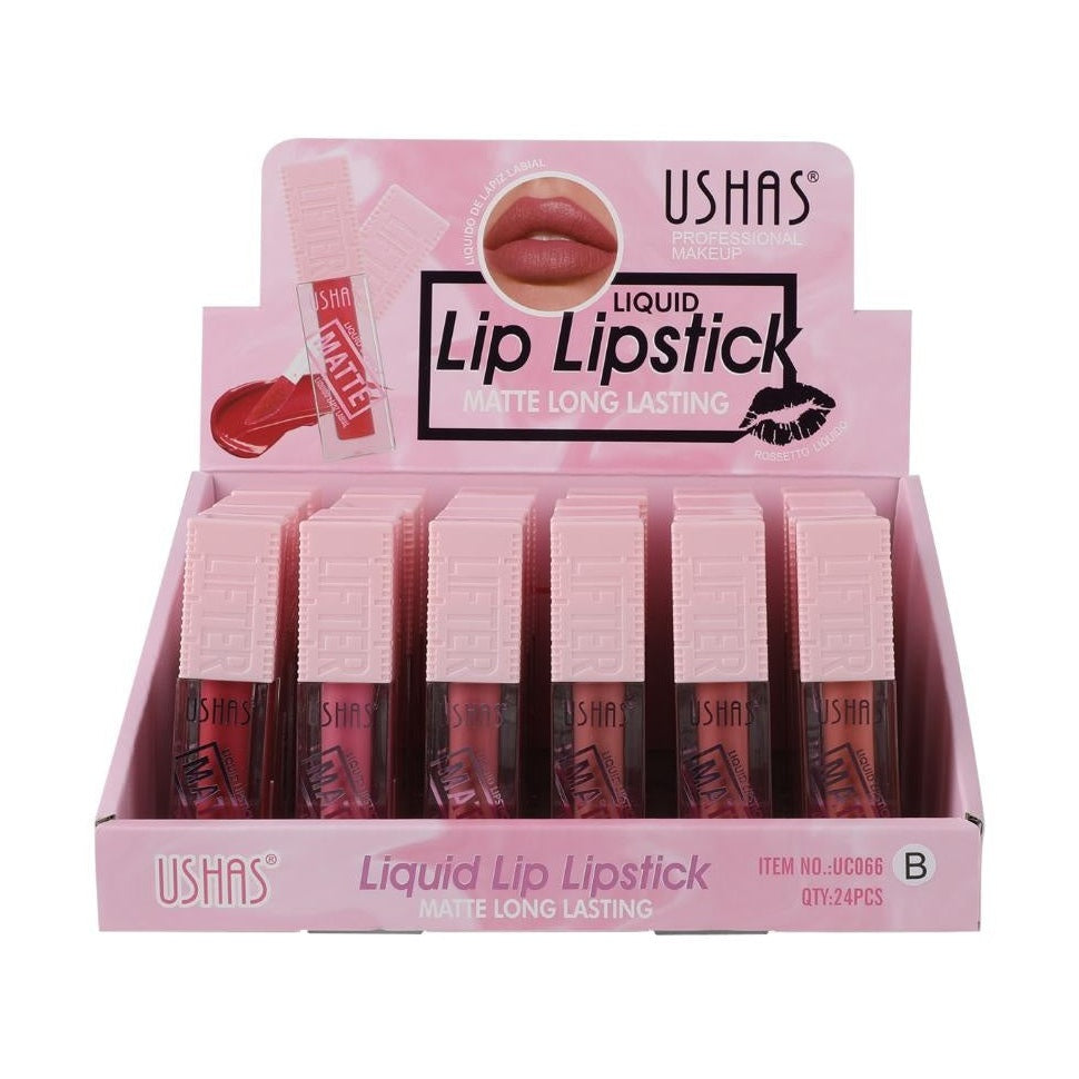 Ruj Lichid Mat USHAS Long-Lasting 4.7g , Culoare Intensa si Rezistenta Indelungata