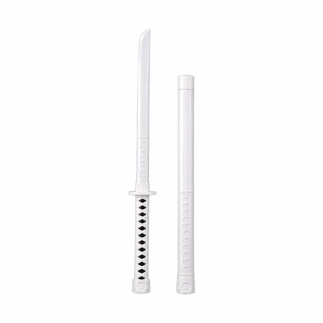 Sabie cu teacă și lumini LED, cu detalii negre, 67 cm – sabie de jucărie din plastic