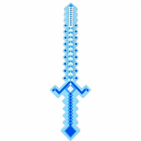 Sabie de jucărie albastra , cu lumini , 54 cm – sabie din plastic pentru copii