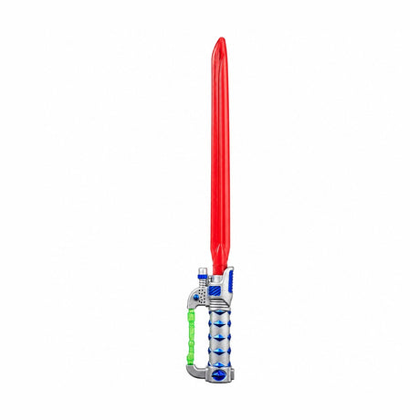 Sabie laser de jucărie roșie cu lumini LED, 65 cm – sabie din plastic pentru copii