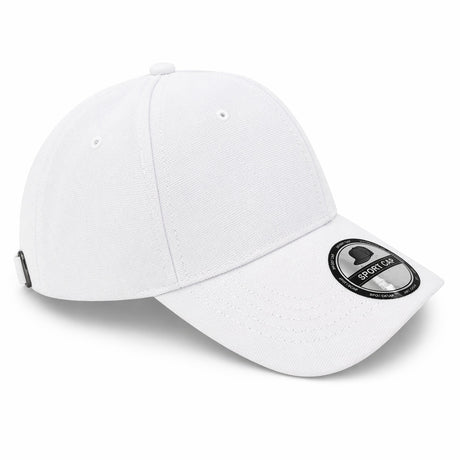 Sapca alba reglabila unisex, stil casual simplu
