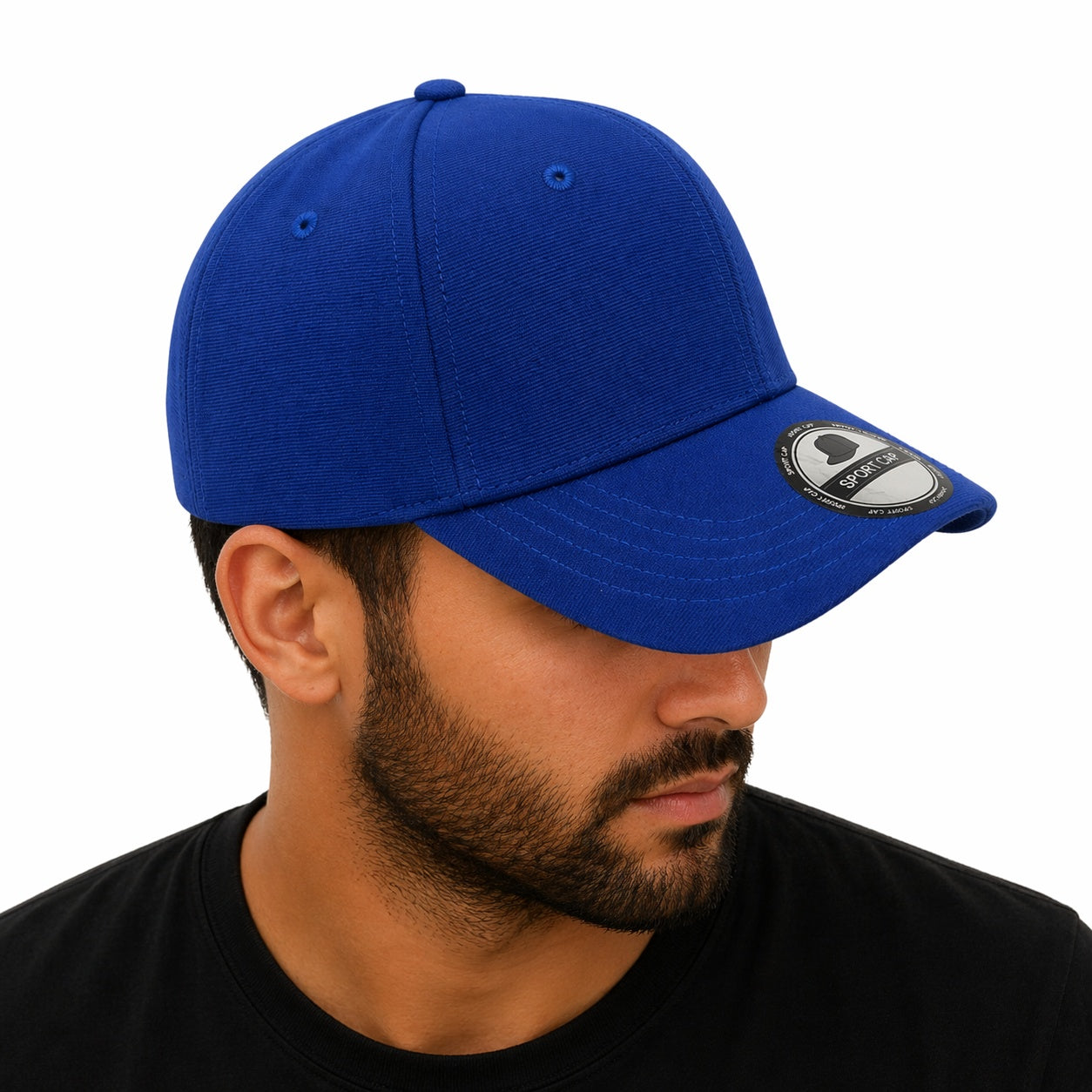 Sapca albastra reglabila unisex, stil casual simplu