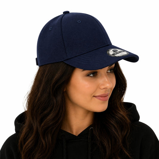 Sapca bleumarin reglabila unisex, stil casual simplu