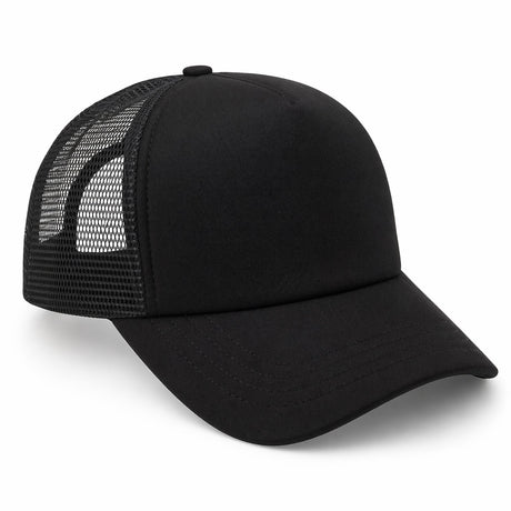 Sapca neagra reglabila cu plasa, unisex, confortabila