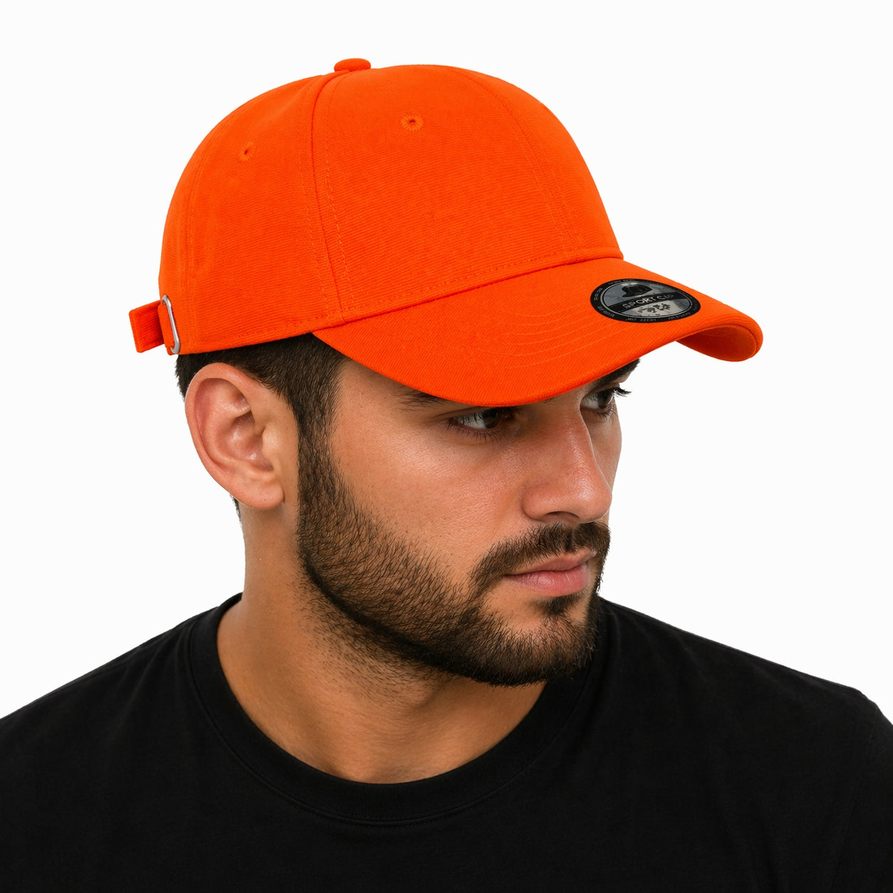 Sapca portocaliu neon reglabila unisex, stil casual