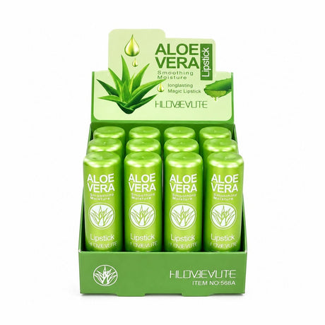 Set 12 Balsam de Buze cu Aloe Vera – Hidratare Intensă, Protecție și Catifelare