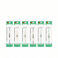 Set 12 Brățări cu Pandantiv Broască Țestoasă, Reglabile, Multicolore