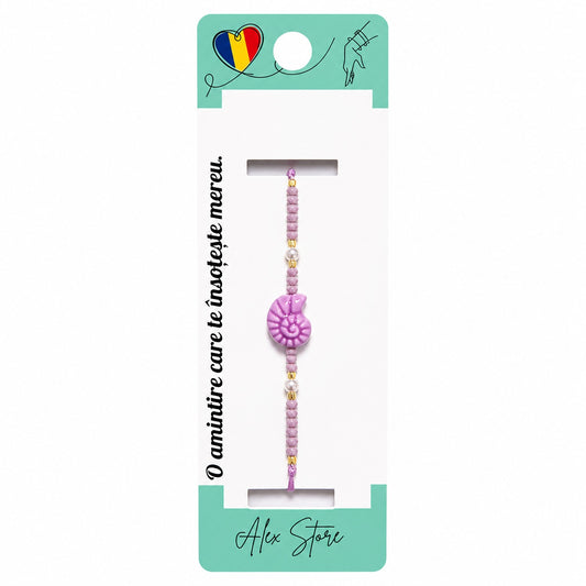 Set 12 Brățări cu Scoică, Reglabile, Multicolore, cu Mărgele Decorative , Diverse culori