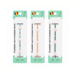Set 12 Brățări Reglabile cu Pandantive Trifoi – Brățări Elegante cu Cristale