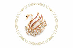 Set 12 brose Martisor, 5 cm, Lebada, Cadou 1 Martie