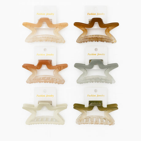 Set 12 Cleme Par 10cm Culori Naturale , Accesorii Rezistente cu Design Modern