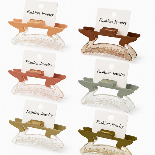 Set 12 Cleme Par 10cm Culori Naturale , Accesorii Rezistente cu Design Modern
