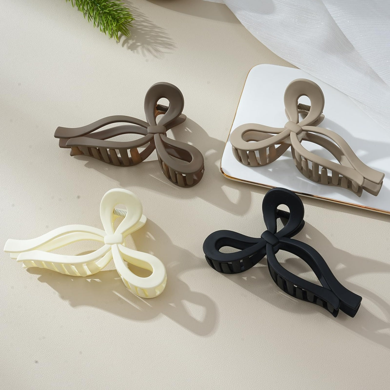Set 12 Cleme Par 11cm Fundita cu Perla , Accesorii Elegante pentru Par