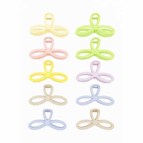 Set 12 Cleme Par 13cm Fundita Pastel , Accesorii Mari, Colorate, Rezistente