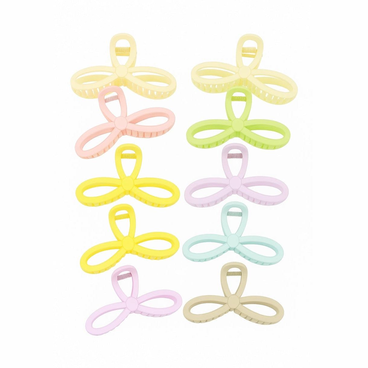 Set 12 Cleme Par 13cm Fundita Pastel , Accesorii Mari, Colorate, Rezistente
