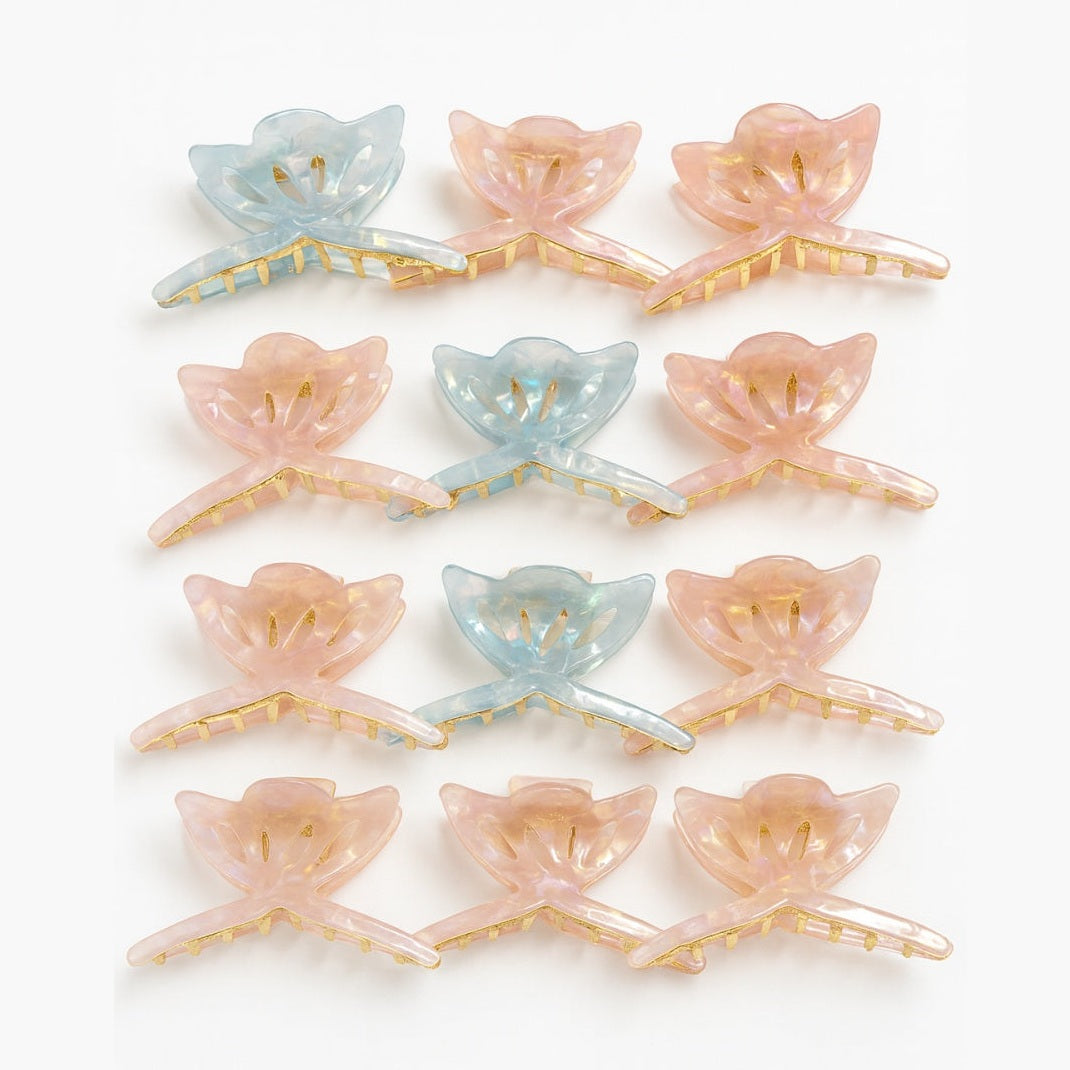 Set 12 Cleme Par 13cm Metal Sidefat , Accesorii Elegante Premium