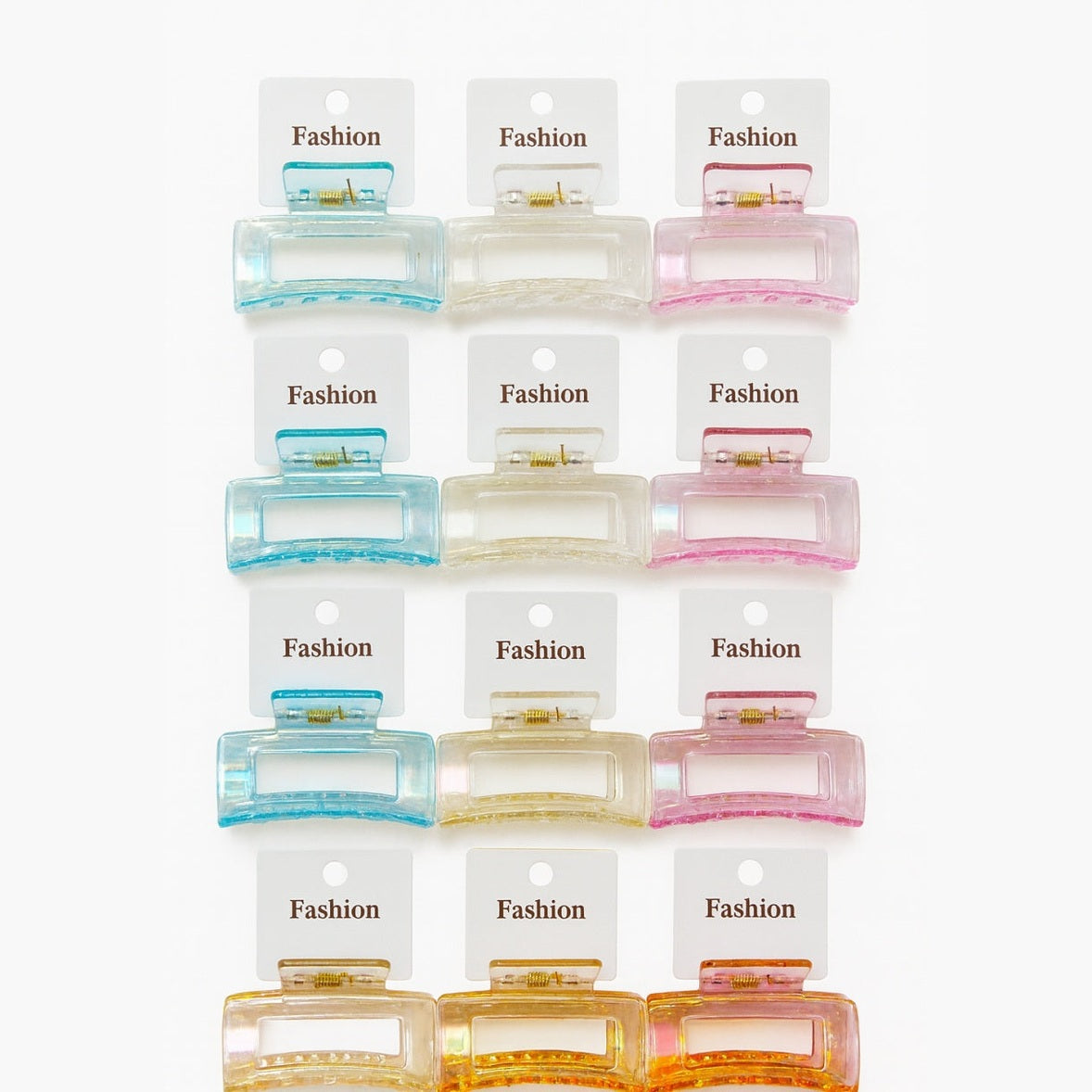 Set 12 Cleme Par 9cm Sidefate Colorate , Accesorii Rezistente si Moderne