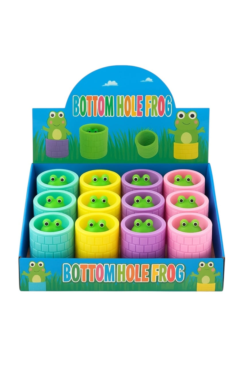 Set 12 Jucarii Baita cu Broscuta Senzoriala , Culori Pastel si Material Moale