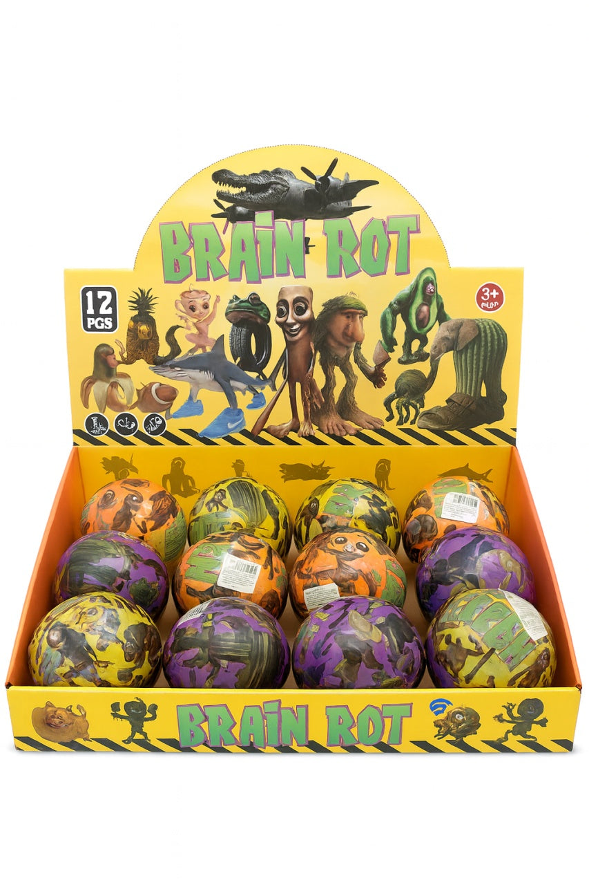 Set 12 Mingi Surprise Monster , Figurine Amuzante in Capsula, Jucarii Colectibile