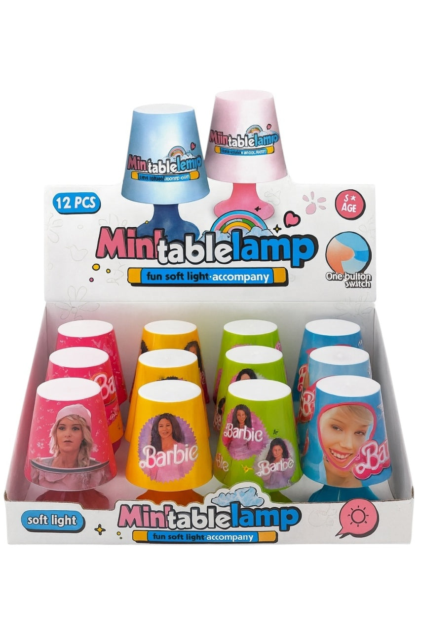 Set 12 Mini Lampi de Masa cu Lumina Soft pentru Copii , Design Colorat