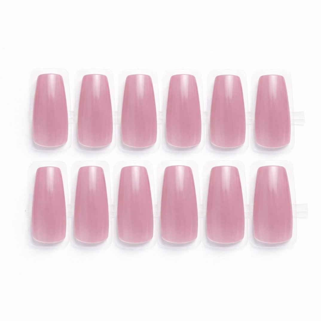 Set 12 perechi unghii false Press-On Beautiful, Quick Press, DIY Manicure