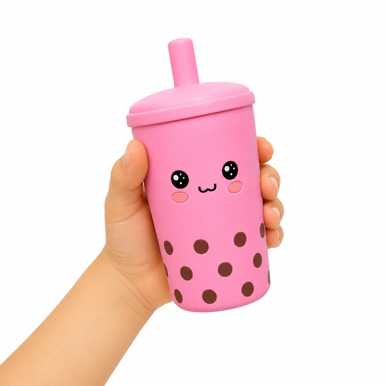 Set 12 Squishy Bubble Tea Antistres, 11 cm – Jucării Moi, Culori Diferite