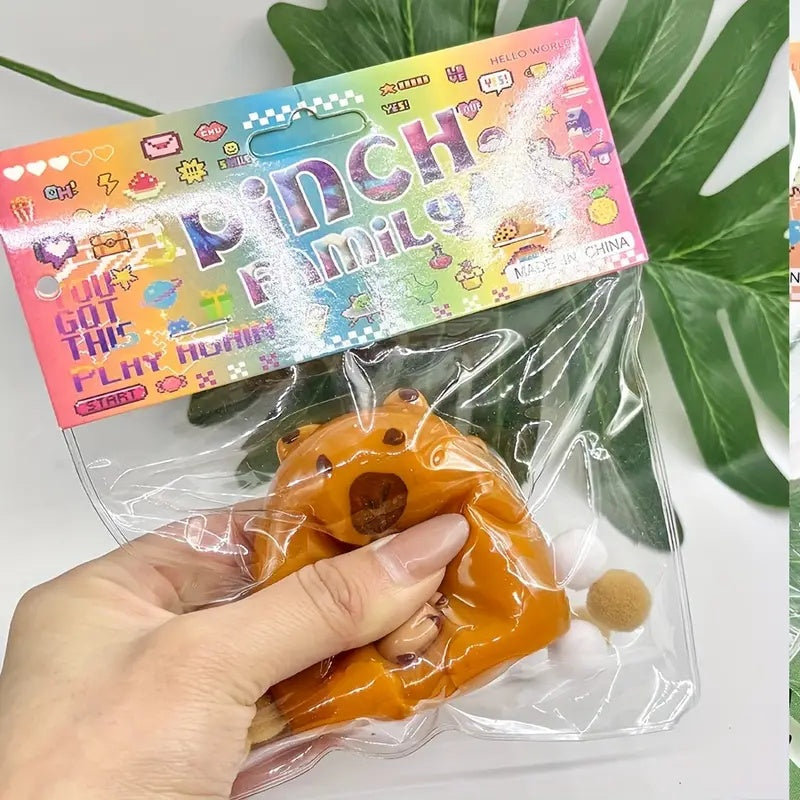 Set 16 Jucarii Squishy Pinch Family , Figurine Antistres moi, animale simpatice