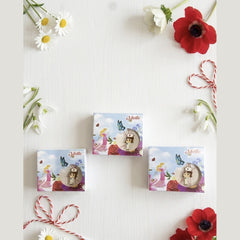 Set 24 Brose Martisor, 7x9 cm, Medic, Cadou 1 Martie personal medical