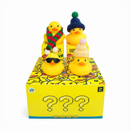 Set 24 figurine rata surpriza in cutie, jucarii colectie copii, model mystery