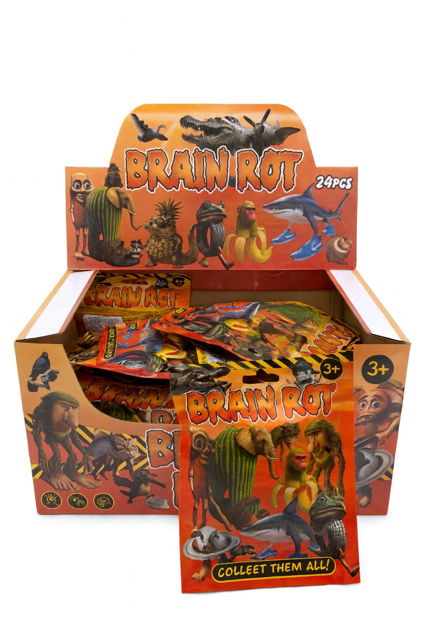 Set 24 Plicuri Surpriza , Figurine Creaturi Amuzante , 3+