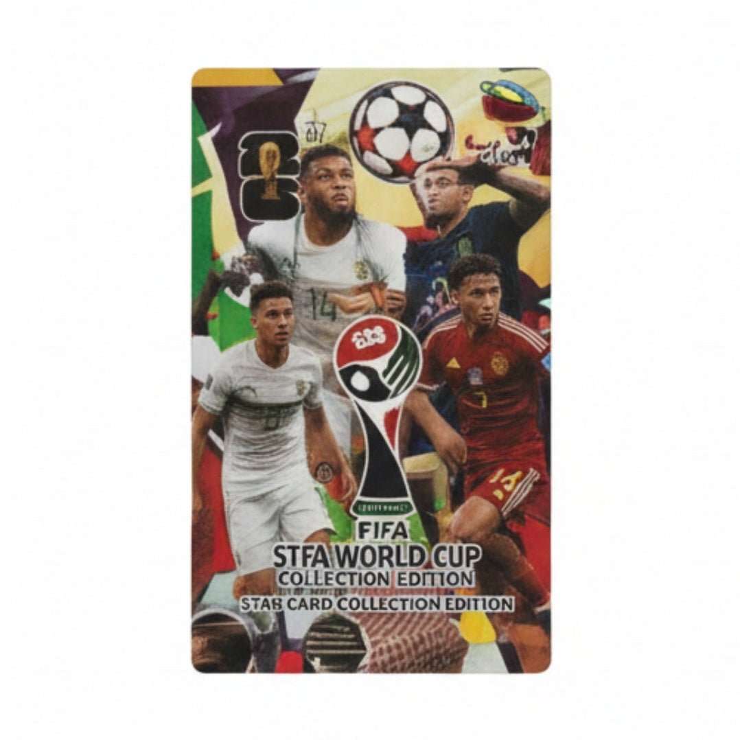 Set 36 cartonase fotbal pentru copii