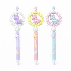 Set 36 pixuri cu pastă decorativ cu unicorn rotativ, model pentru copii