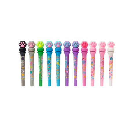 Set 36 Pixuri Raccoon Rotate Pen cu Labuta , Pixuri Colorate pentru Copii
