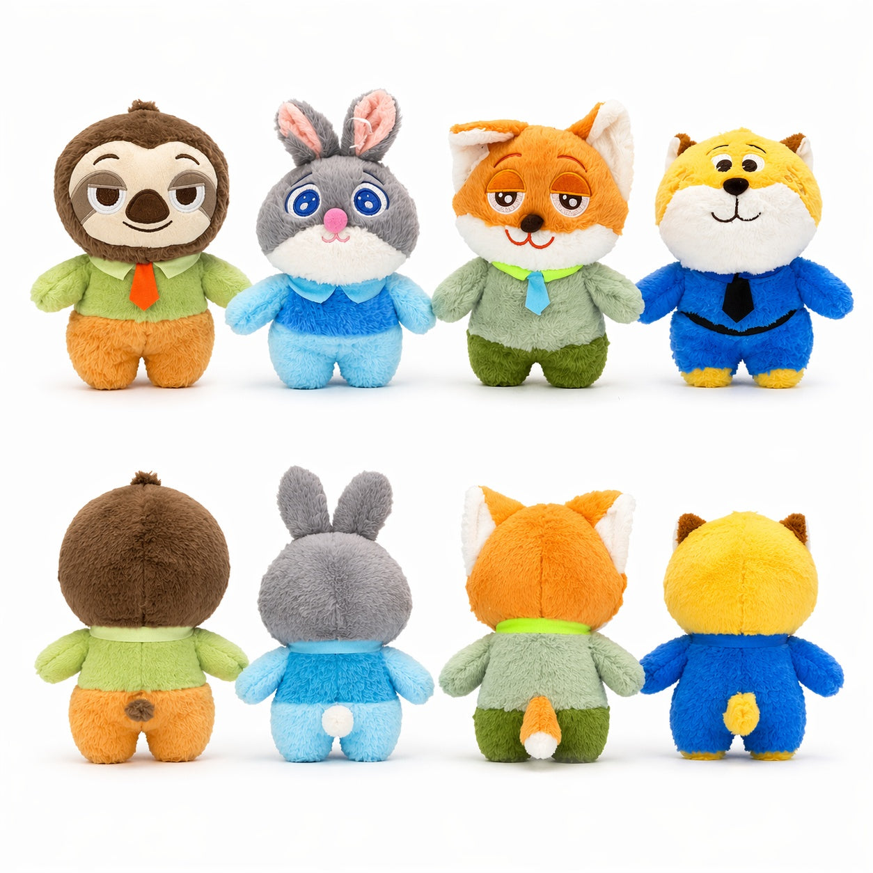 Set 4 Plusuri Animale 25 cm, Jucarii Moi Copii, Cadou