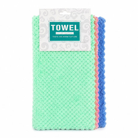 Set 5 prosoape bucătărie din microfibră 30x30 cm – ultra absorbante, uscare rapidă
