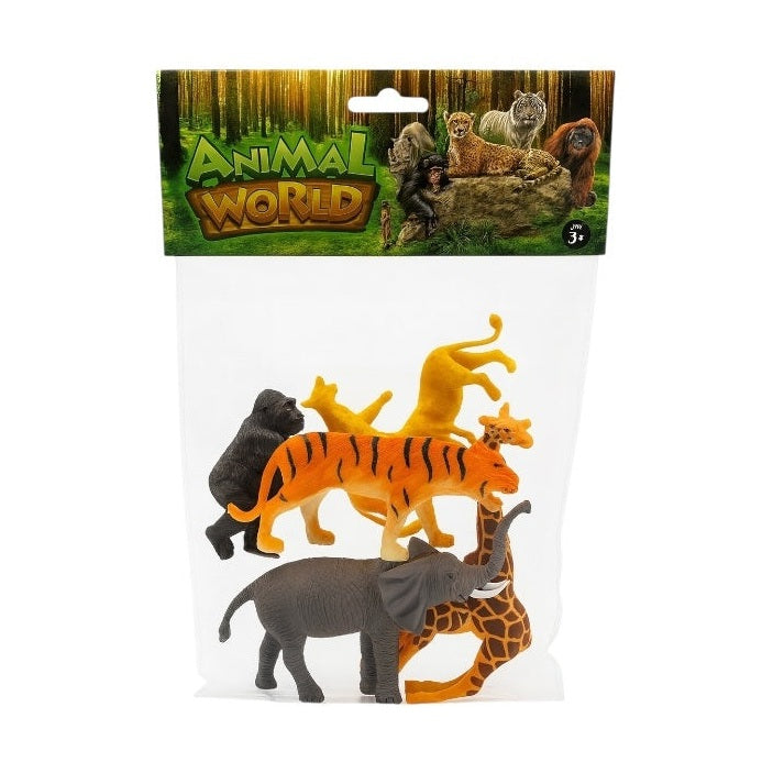 Set Animale Salbatice , Animal World , Figurine 13 cm