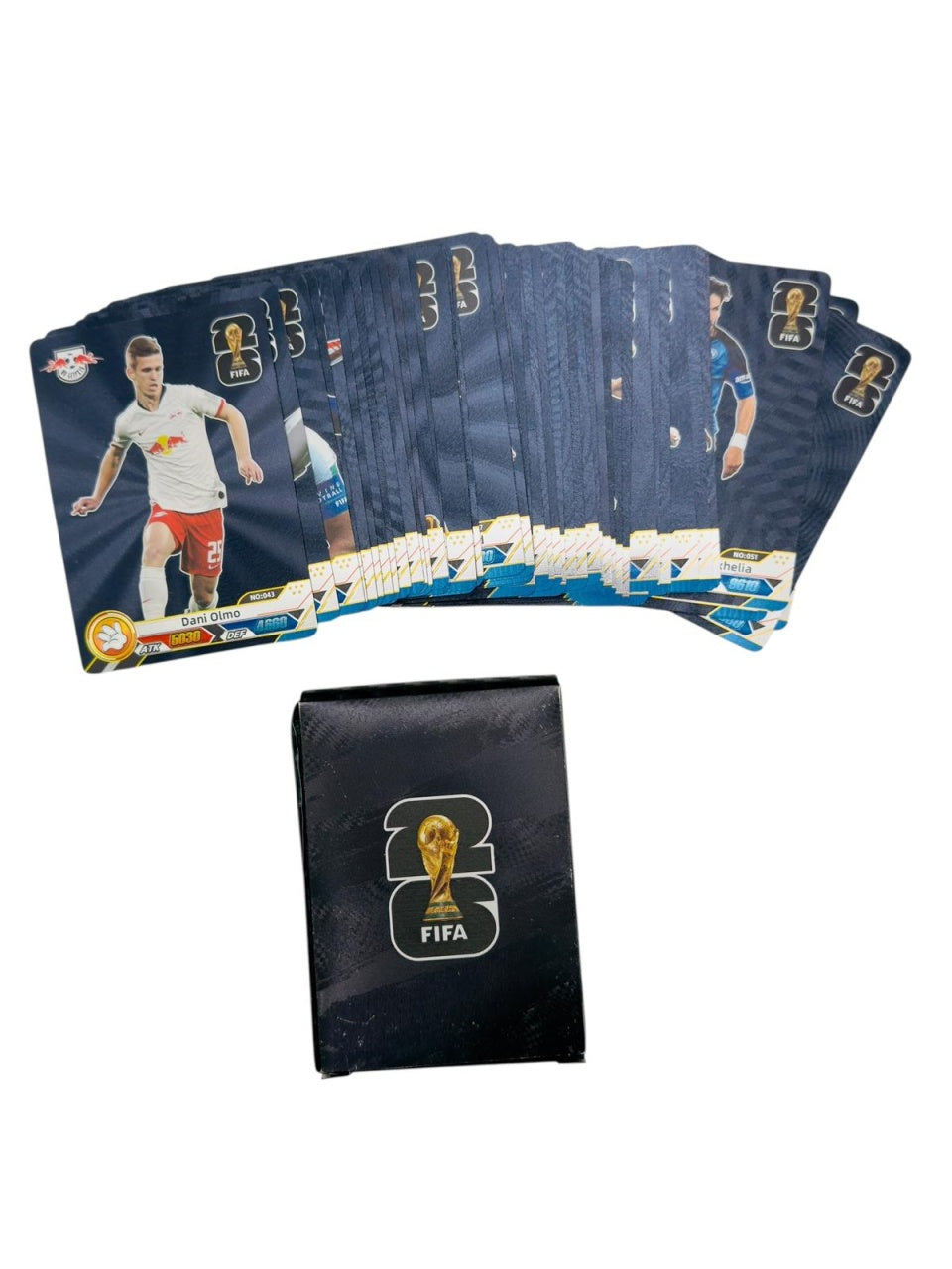 Set Carti de Joc Poker Stil Fotbal , Editie Speciala Staruri Teren Aurii Negre