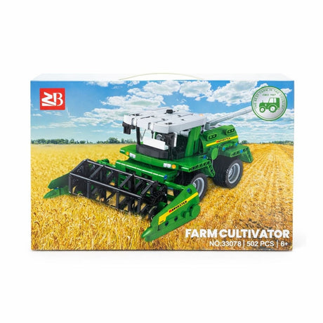 Set Constructie Combina Agricola Verde, 502 Piese, 38 cm