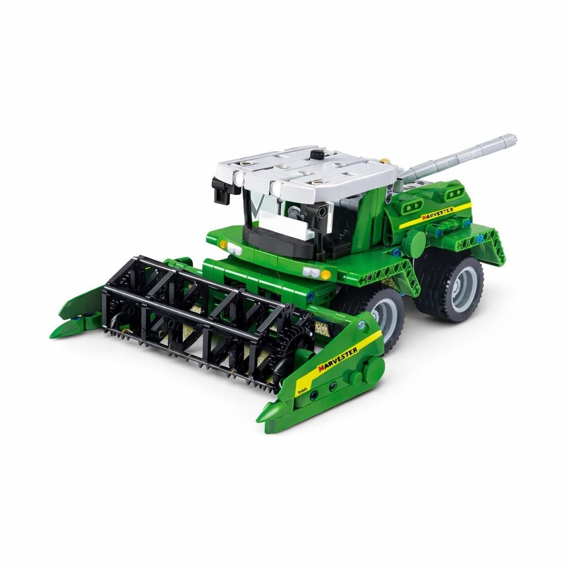 Set Constructie Combina Agricola Verde, 502 Piese, 38 cm