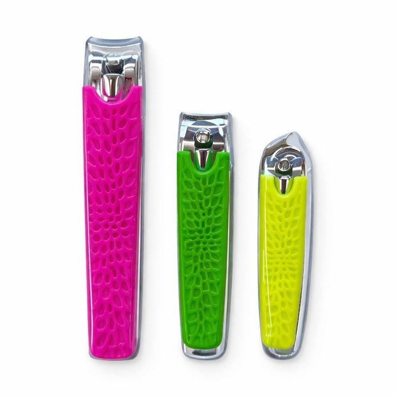 Set cu 3 Unghiere Profesionale ZHANMEI Nail Clipper Trio, Otel Inoxidabil