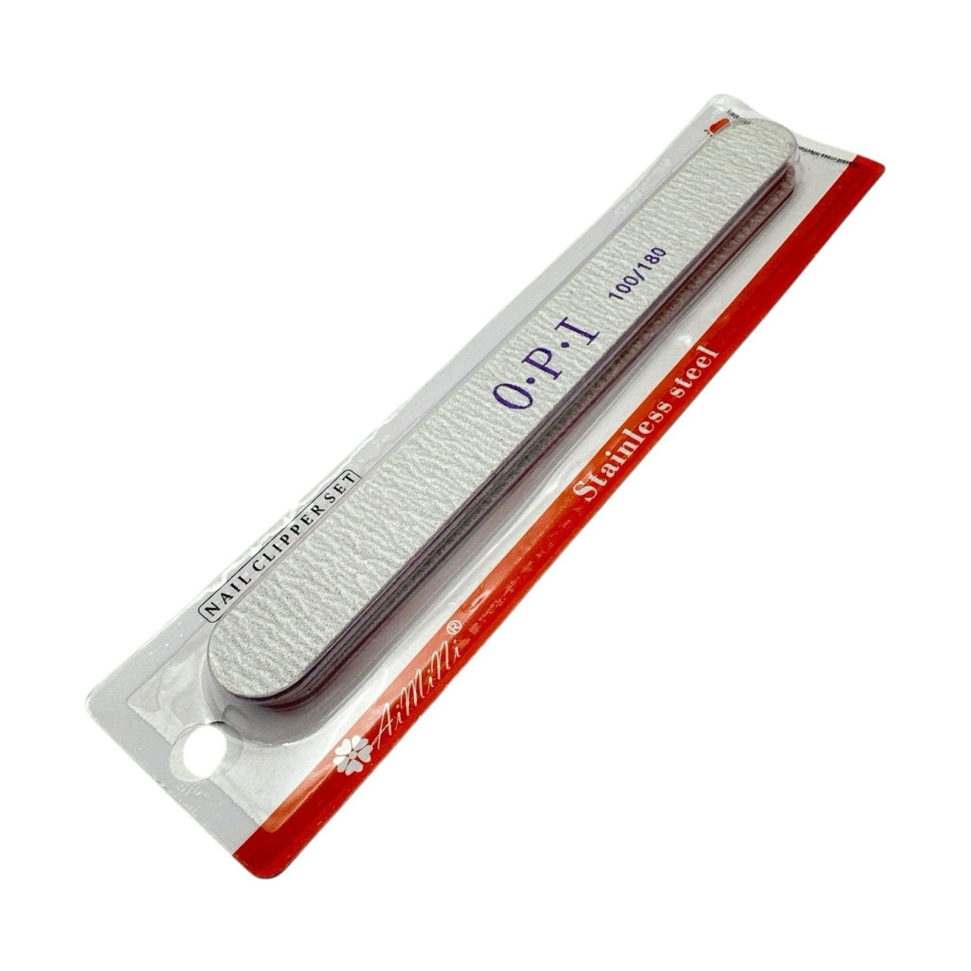 Set de 3 pile unghii OPI 100 180, profesionala, calitate superioara , Precizie si durabilitate pentru manichiura perfecta,