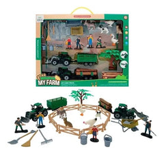Set ferma cu tractor, animale si accesorii, Welcome to my farm