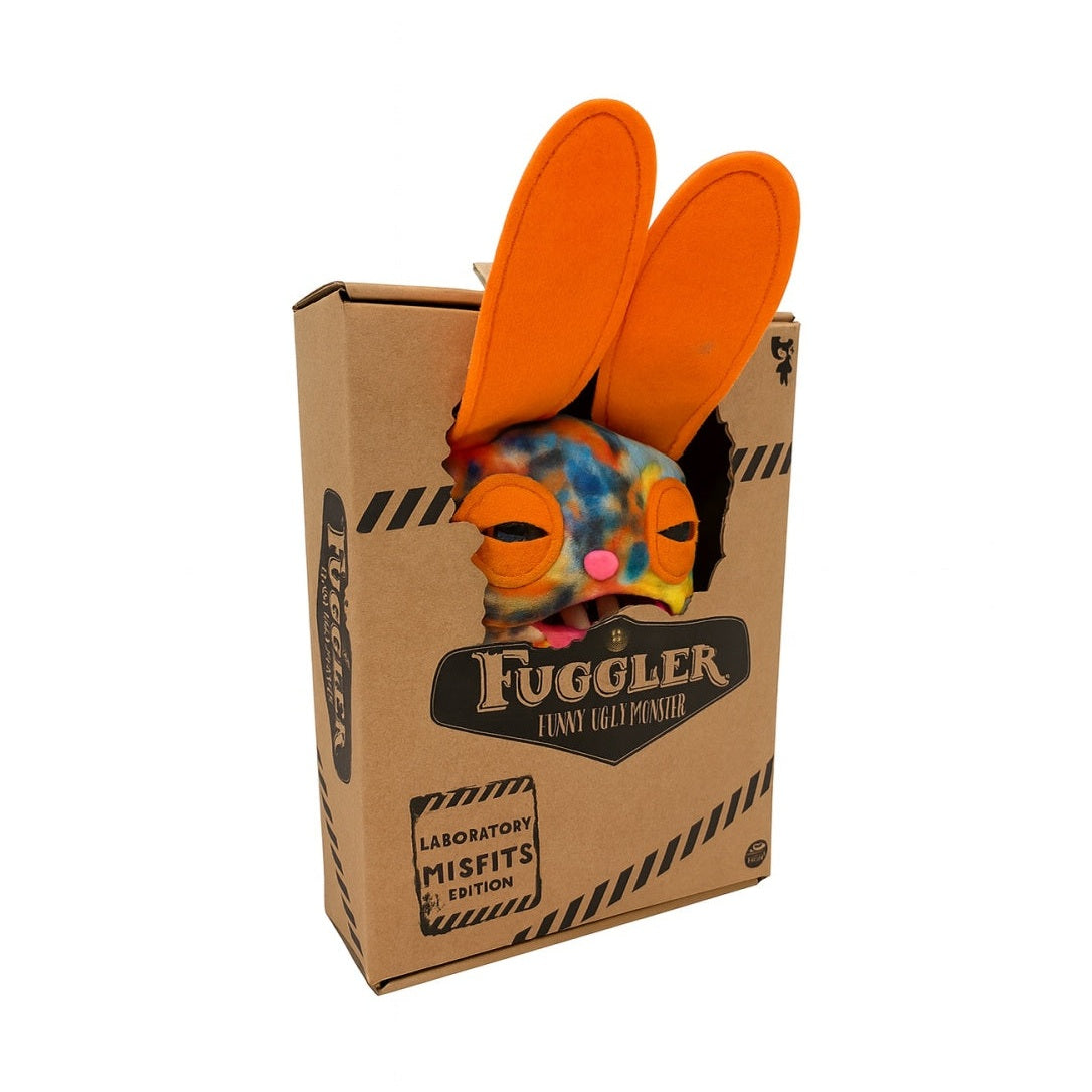 Set figurina monstru textil cu urechi portocalii , 24x17 cm