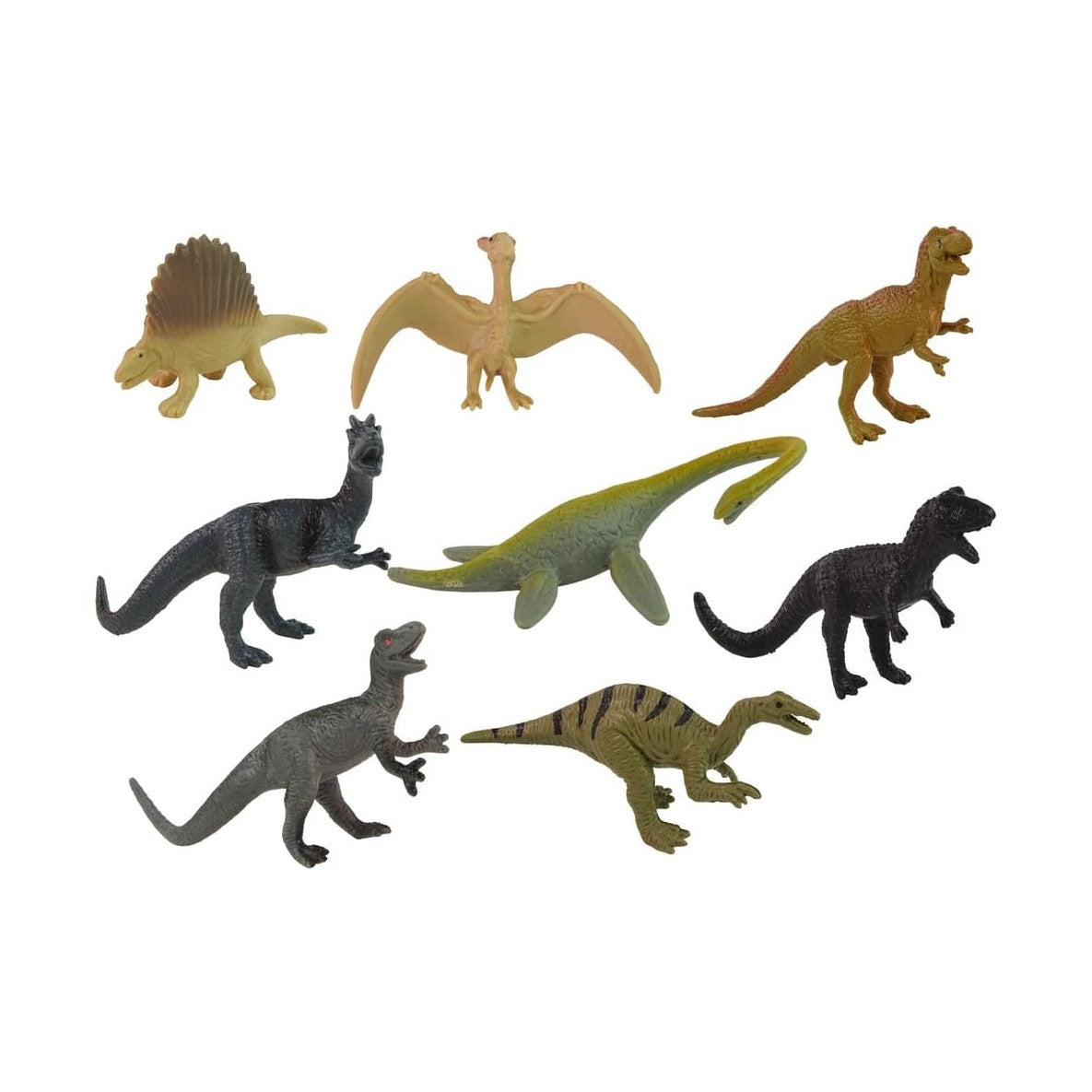 Set figurine dinozauri in pahar cu capac figurina, 12 piese, jucarie copii