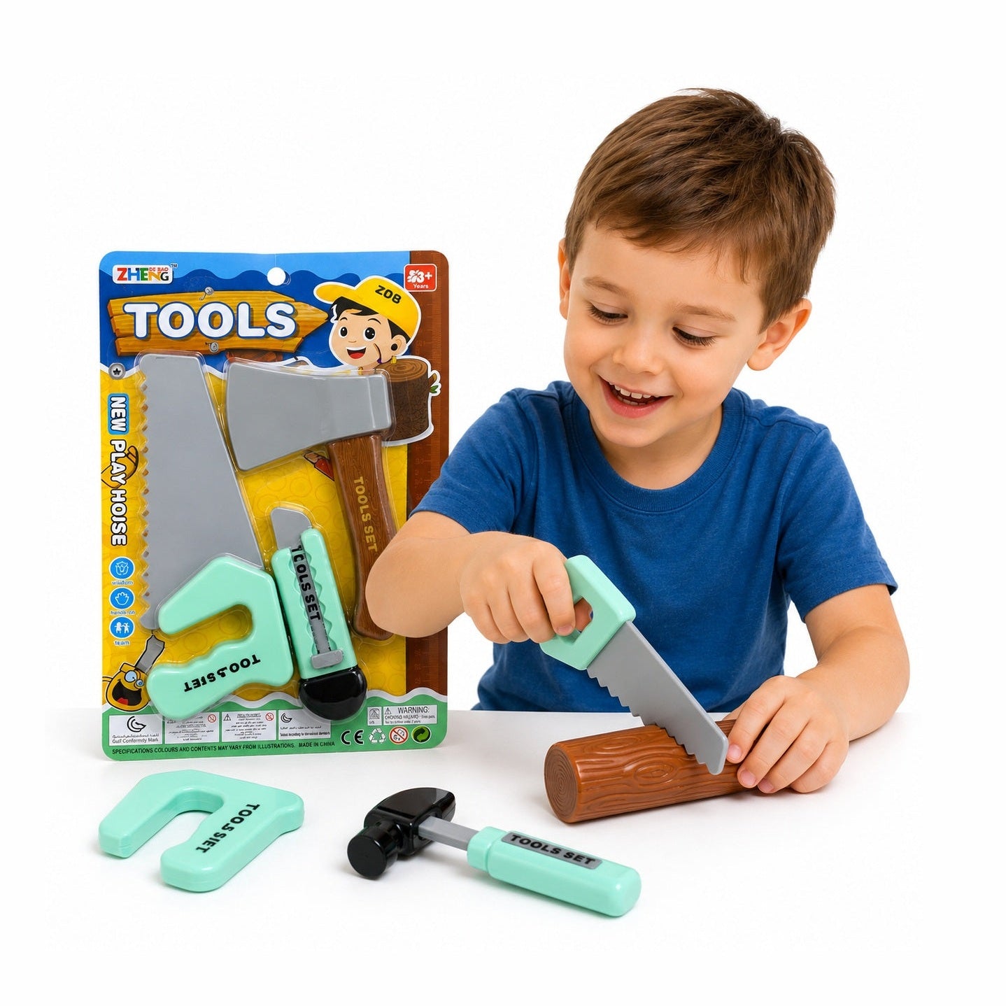 Set jucării unelte pentru copii Daily Life Tools, plastic, dezvoltare abilități de coordonare
