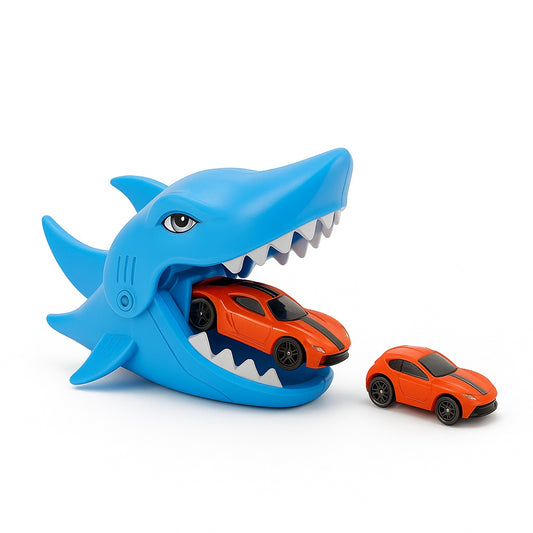 Set Lansator Masinute Shark Attack , Vehicle Launching, Great Escape , 30x20 cm