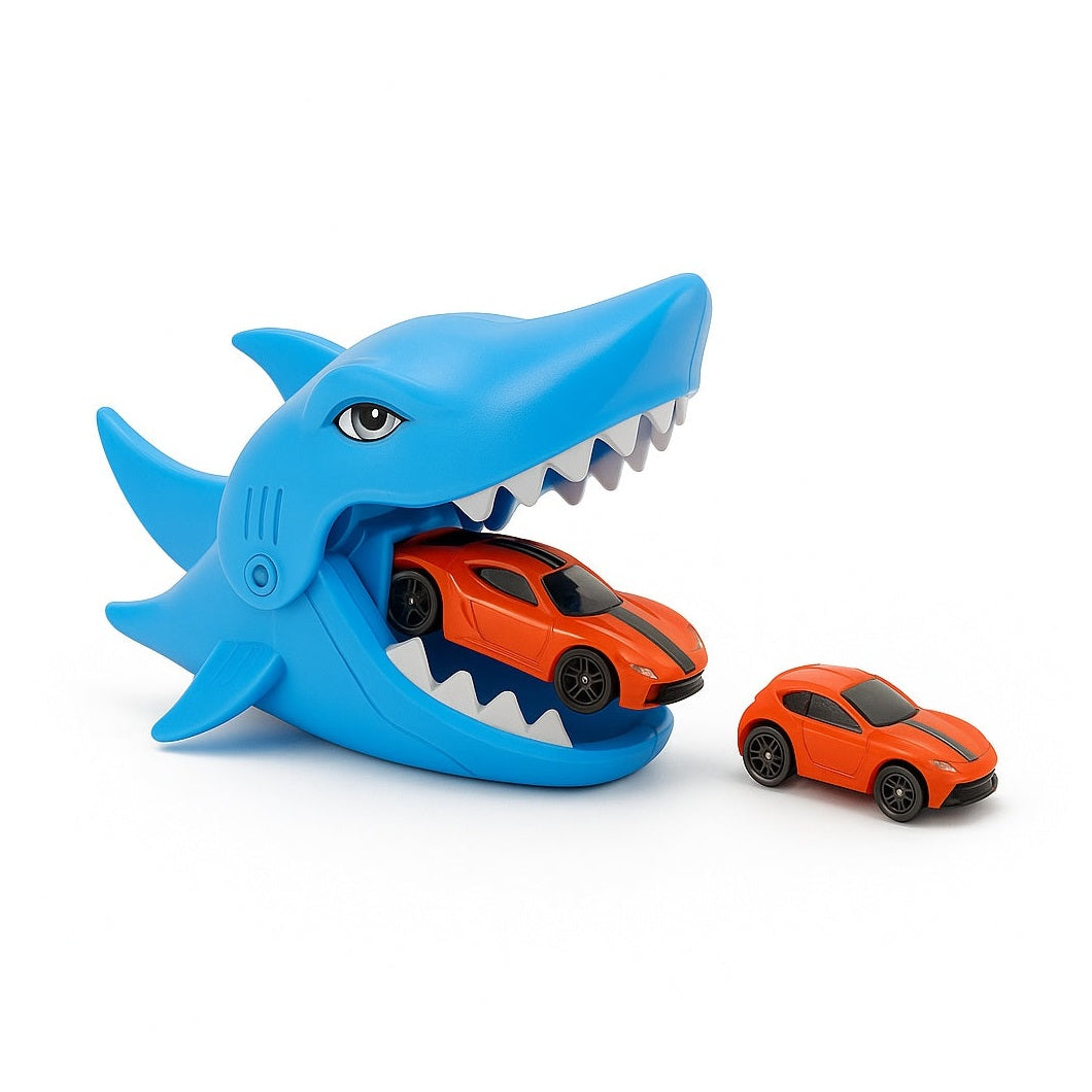 Set Lansator Masinute Shark Attack , Vehicle Launching, Great Escape , 30x20 cm