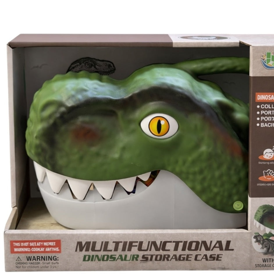 Set multifunctional de joacă cu Rucsac Dinozaur, accesorii incluse, 32 piese, Verde