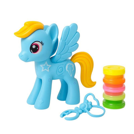 Set ponei cu plastilina colorata si accesorii de modelat pentru copii 3+
